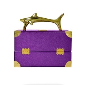 Sprayground SHARKS OF THE GOLD OCEAN JEWELRY CASE